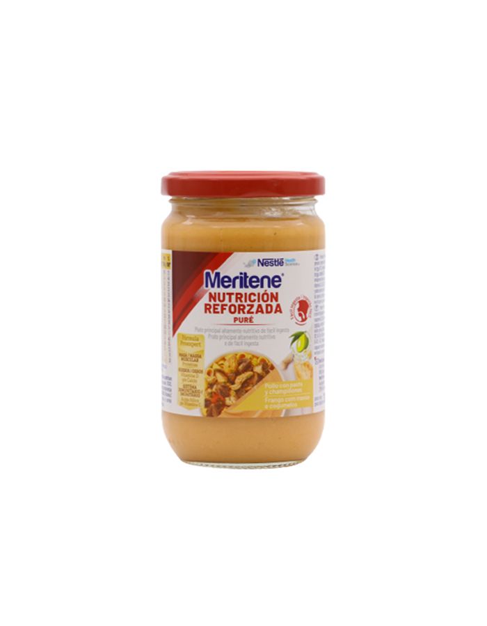 Meritene Puré Pollo con Pasta y Champiñones 300g
