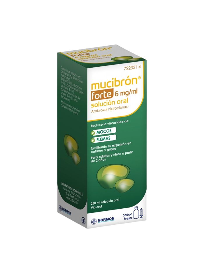 Mucibron Forte 6mg/ml Solución Oral 250ml