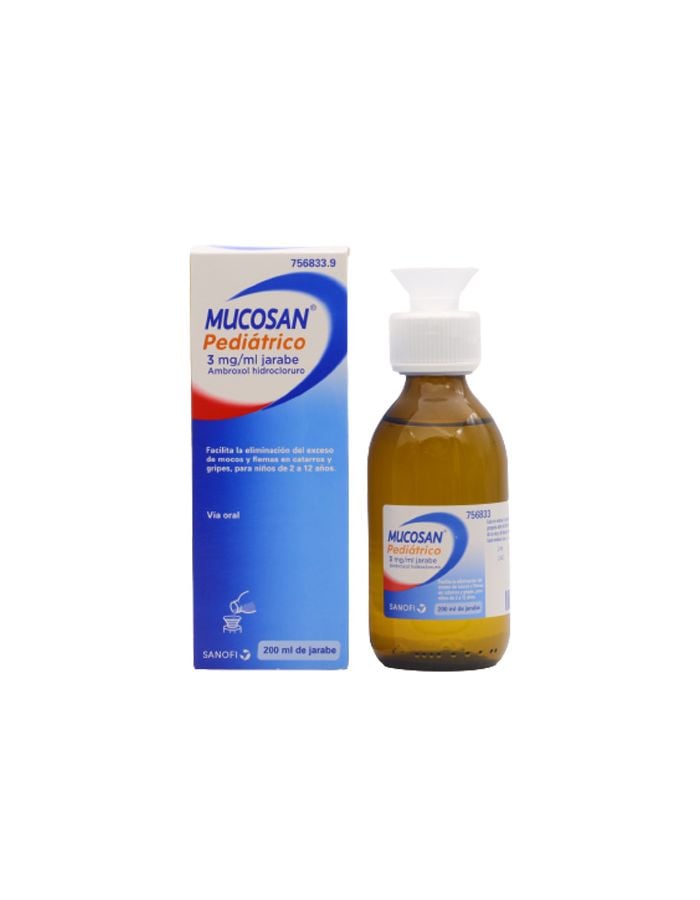 Mucosan Pediatrico 3mg/ml Jarabe 200ml