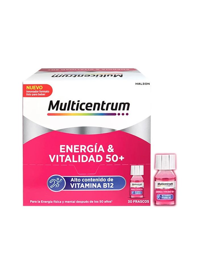 Multicentrum Energía y Vitalidad 50+ 30 Frascos