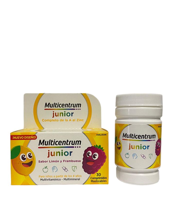 Multicentrum Junior 30 Comprimidos Masticables