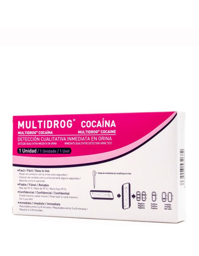 Test de Cocaína 1 Test Multidrog

