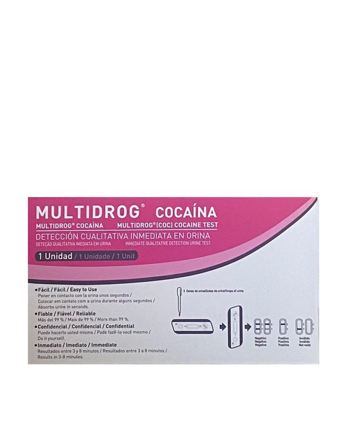 Multidrog Test de Cocaína en Orina