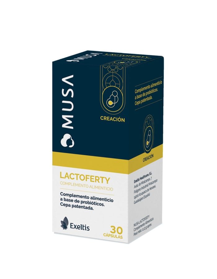 Musa Lactoferty 30 Cápsulas