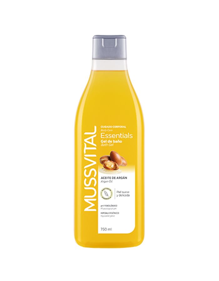 Mussvital Gel de Baño Aceite de Argan 750ml