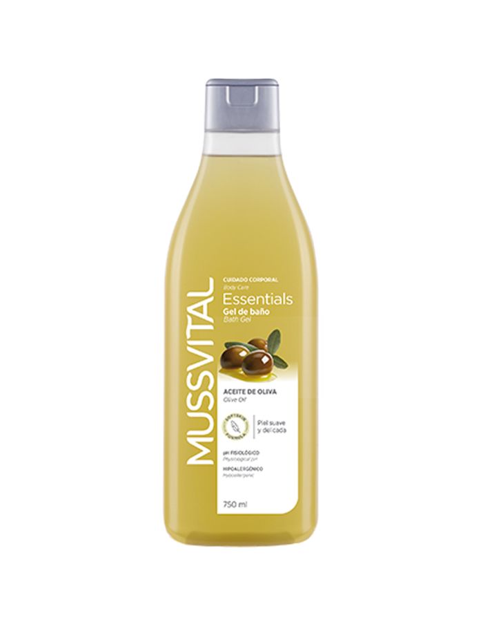 Mussvital Gel de Baño Aceite de Oliva 750ml