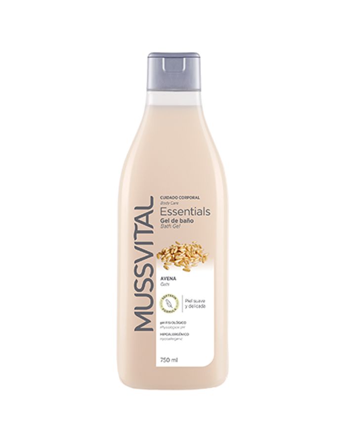 Mussvital Gel de Baño Avena 750ml
