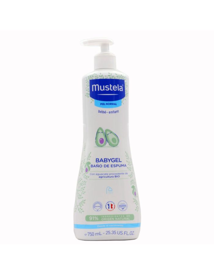 Mustela Babygel Baño de Espuma 750ml