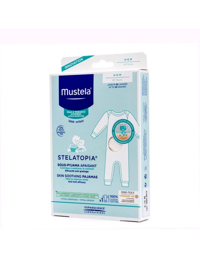 Mustela Stelatopia Pijama de Alivio 6-12 Meses 67-74cm