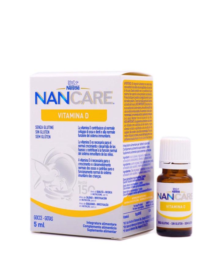 Nestlé Nan Care Vitamina D Gotas 5 ml
