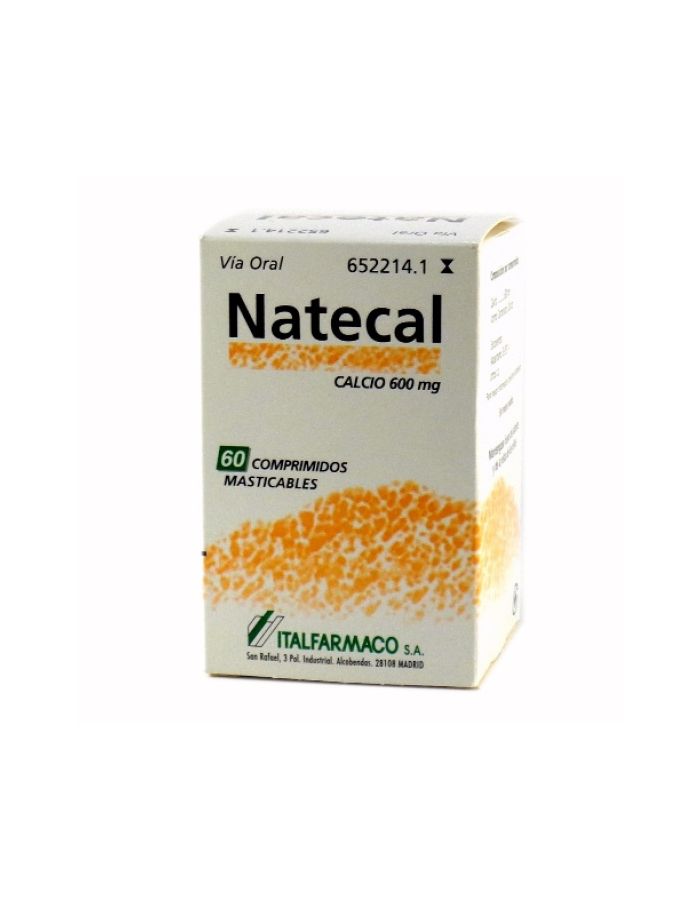 Natecal 60 Comprimidos Masticables