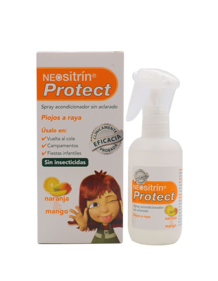 Neositrin Protect Spray Acondicionador Sin Aclarado Piojos a Raya 100ml