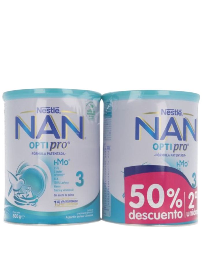 Nestle Nan Optipro 3 Duplo 800g x 2