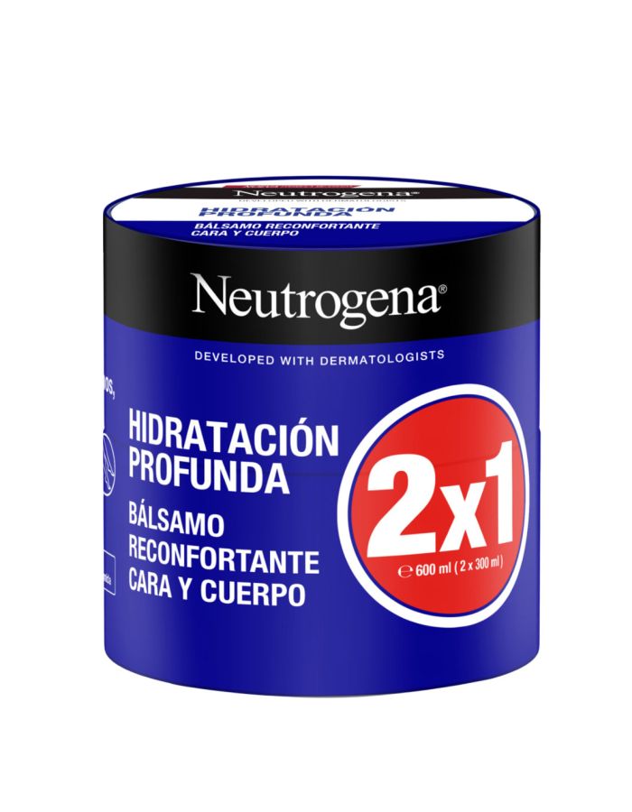 Neutrogena Bálsamo Corporal Cara y Cuerpo 300ml x 2 Duplo