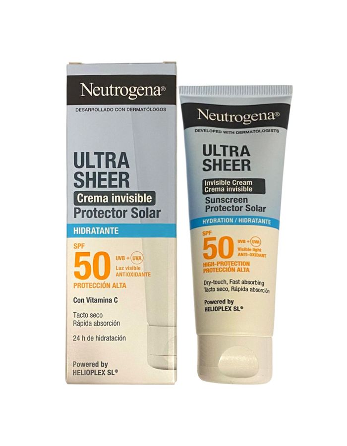 Neutrogena Ultra Sheer Crema Invisible Hidratante SPF50 50ml