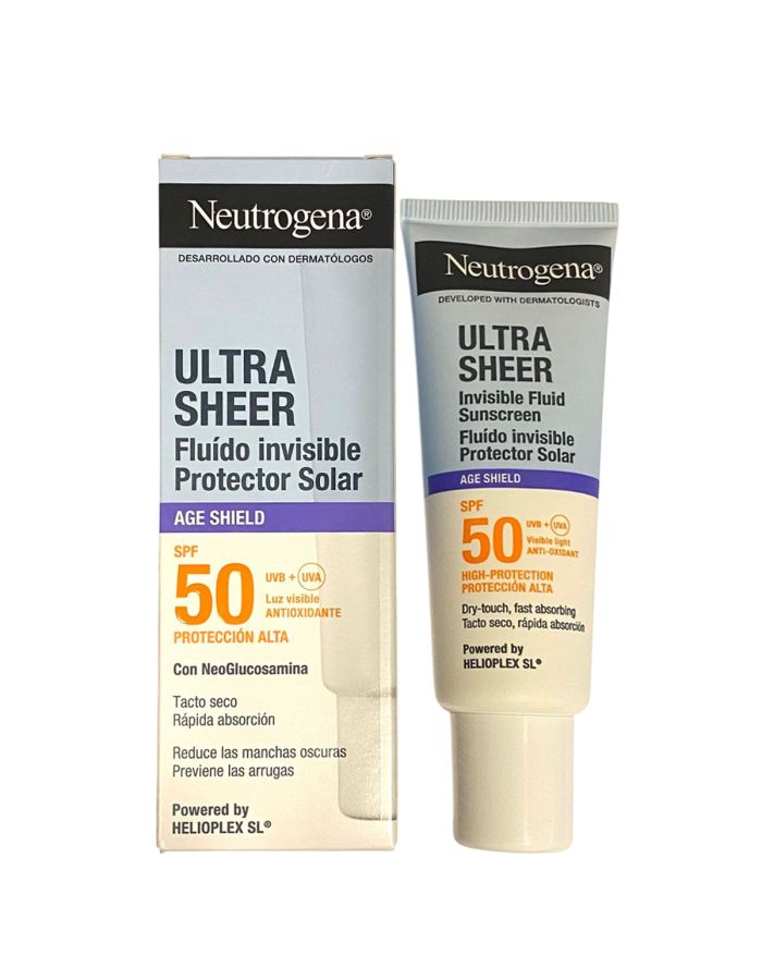 Neutrogena Ultra Sheer Fluido Invisible Antiedad SPF50 50ml