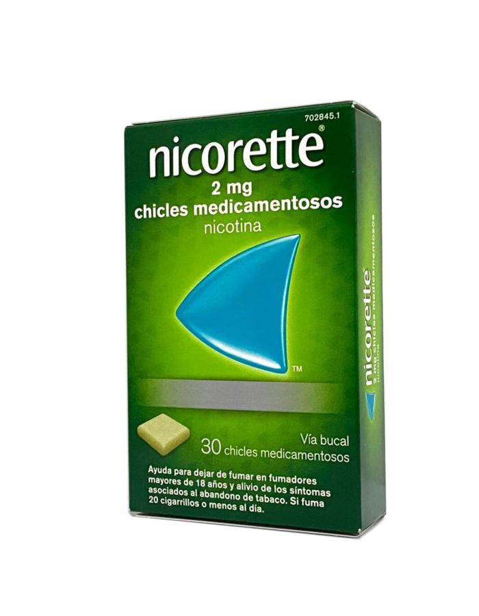 Nicorette 2 mg 30 Chicles Medicamentosos       