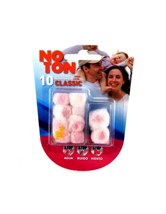 NoTon 10 Protectores de Cera Para los Oidos
