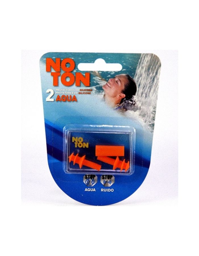 NoTon 2 Protectores de Oídos Silicona Aqua