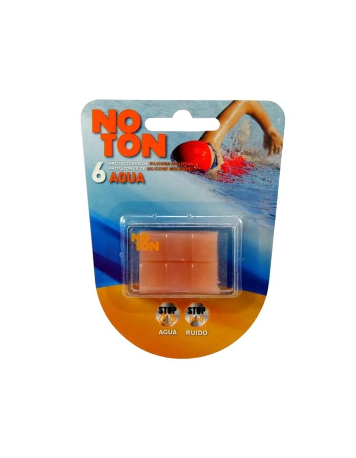 NoTon 6 Protectores de Silicona Moldeable Para los Oidos