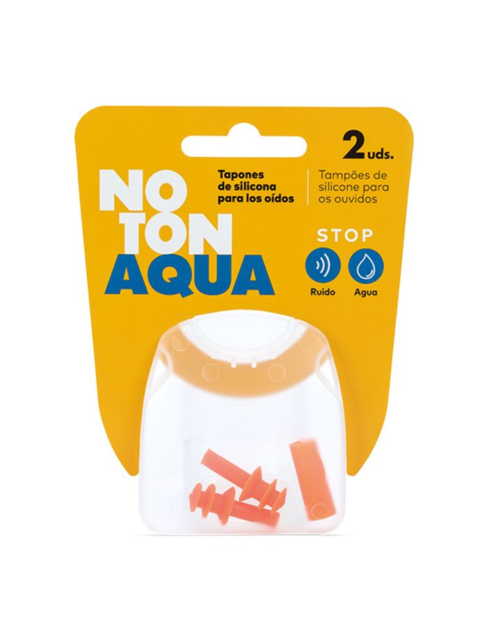 NoTon Silicona Aqua 2 Tapones de Oídos 