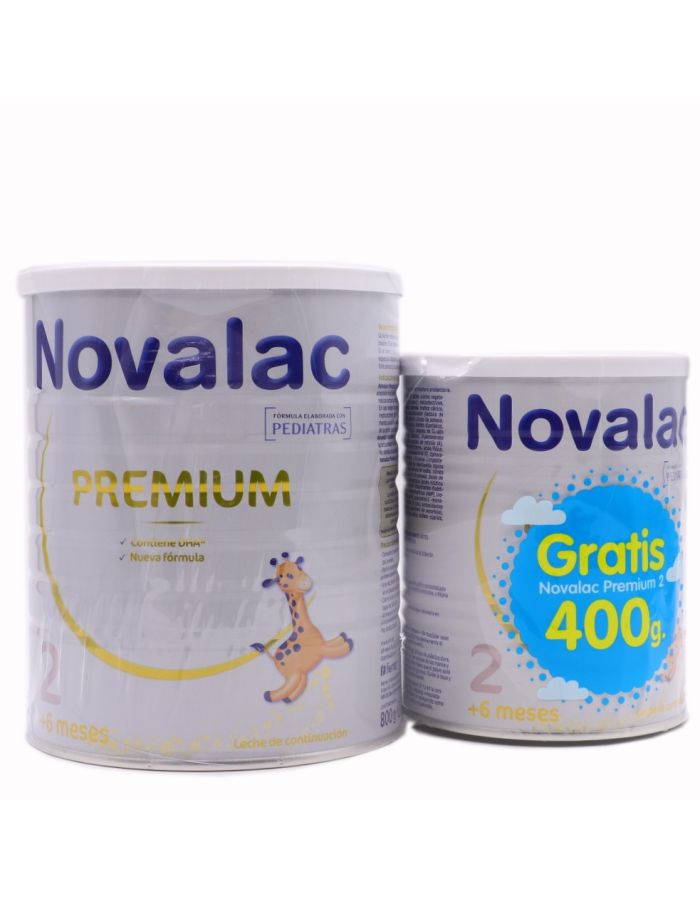 Novalac Premium 2 800g + 400g de Regalo Pack