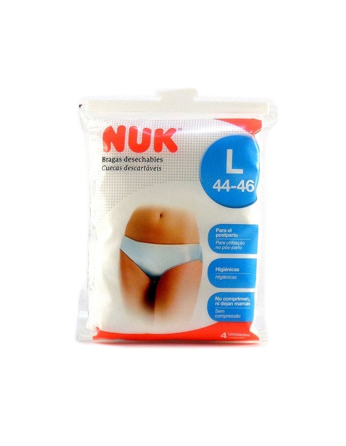 Nuk Bragas Desechables Talla L 4 Bragas
