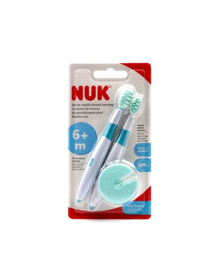 Nuk Cepillo Dental Entrena 6+m Set
