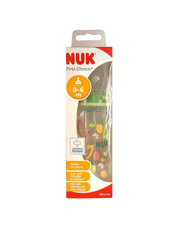 Nuk Biberón Tetina Silicona M 0-6m 300ml