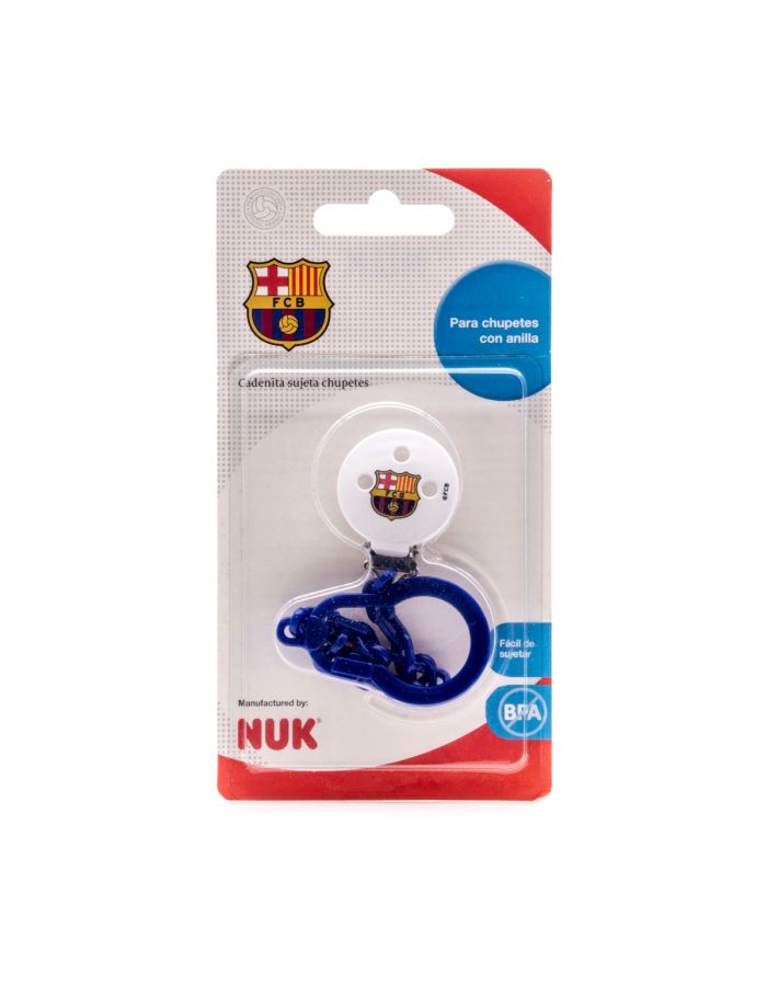 Nuk FC Barcelona Cadenita Sujeta Chupetes