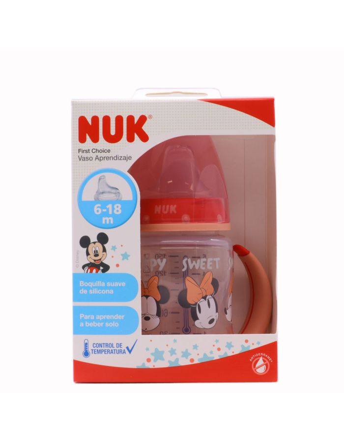 Nuk Vaso Aprendizaje Mickey Rojo 6-18m