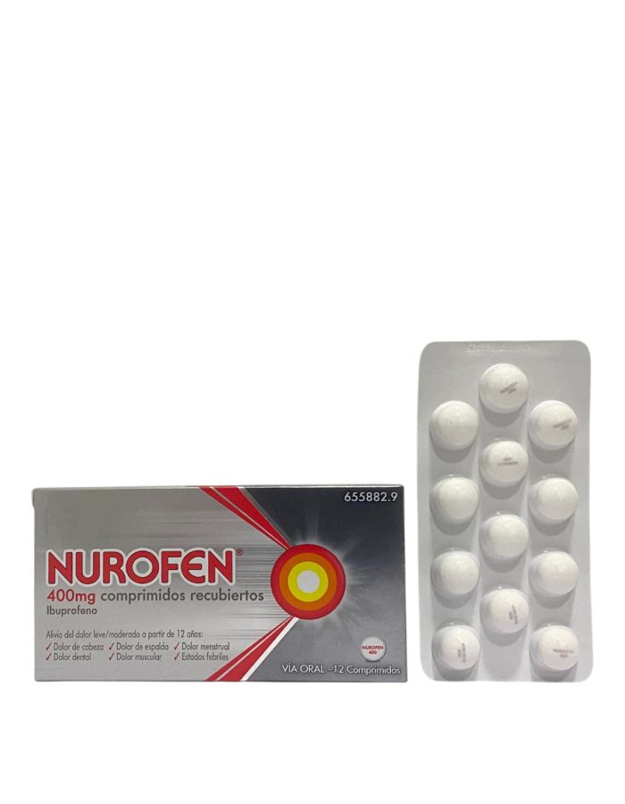 Nurofen 400mg 12 Comprimidos Recubiertos