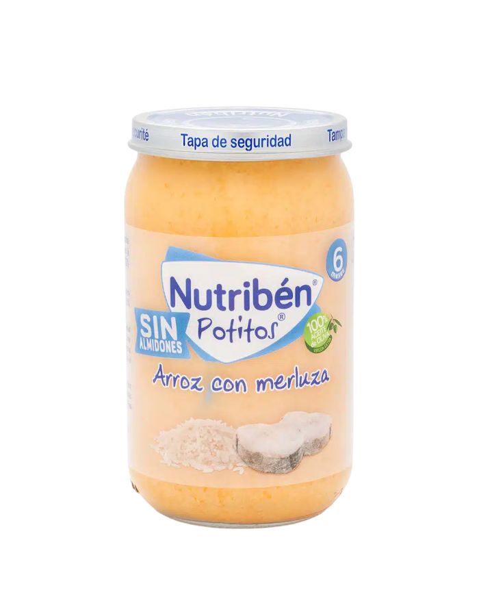 Nutriben Potitos Arroz con Merluza 235g