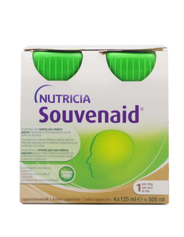 Nutricia Souvenaid Capuchino 4 Botellas x 125ml