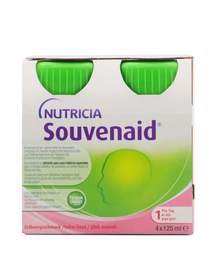 Nutricia Souvenaid Fresa 4 Botellas x 125ml
