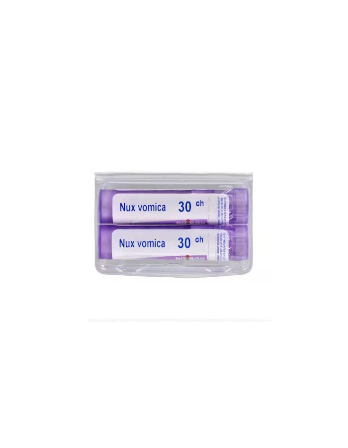 Nux Vomica 30 CH Glóbulos DT 4g Boiron Doble Tubo