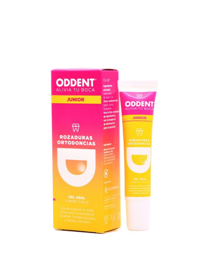 Oddent Junior Rozaduras Ortodoncias Gel Oral 15ml