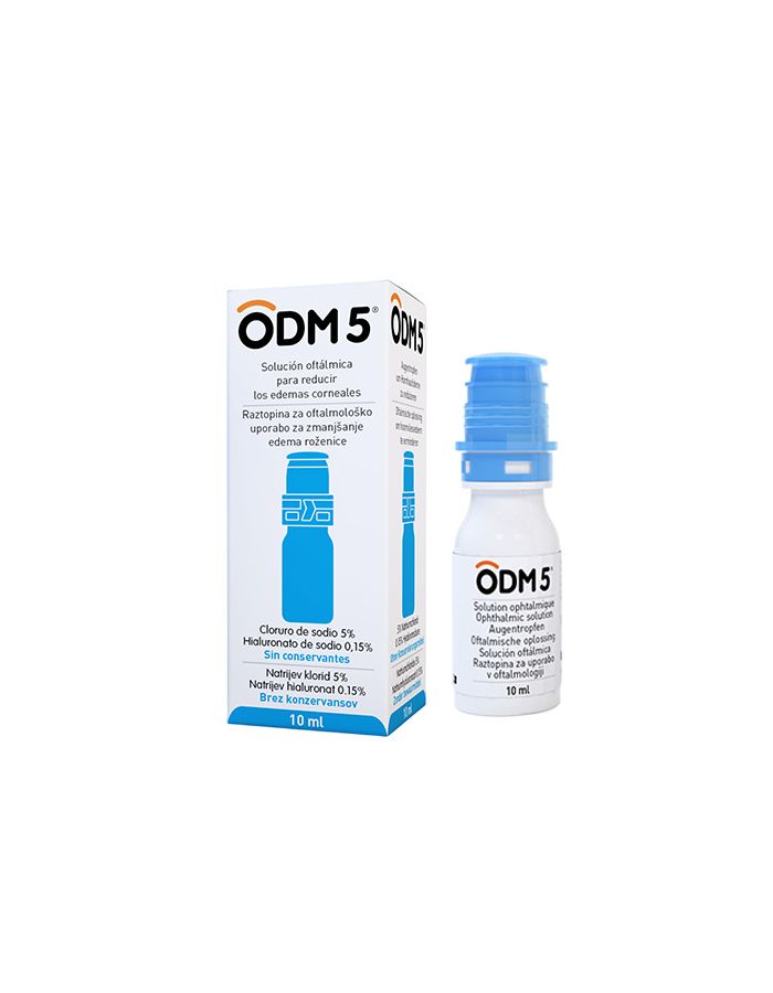 ODM 5 Solución Antiedema Corneal 10ml                                                               