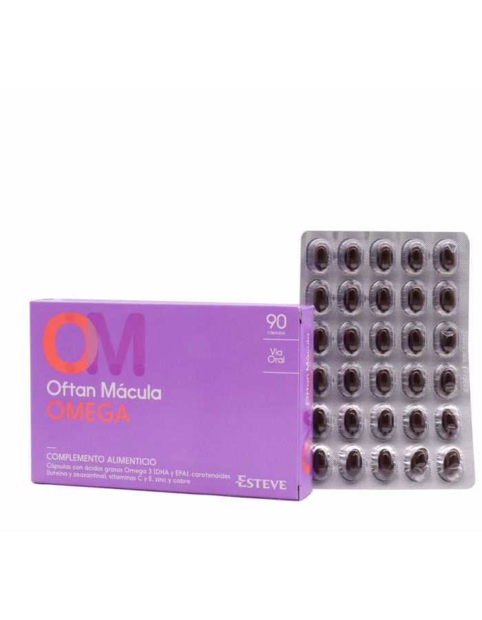 Oftan Mácula Omega 90 Cápsulas nutrición para los ojos