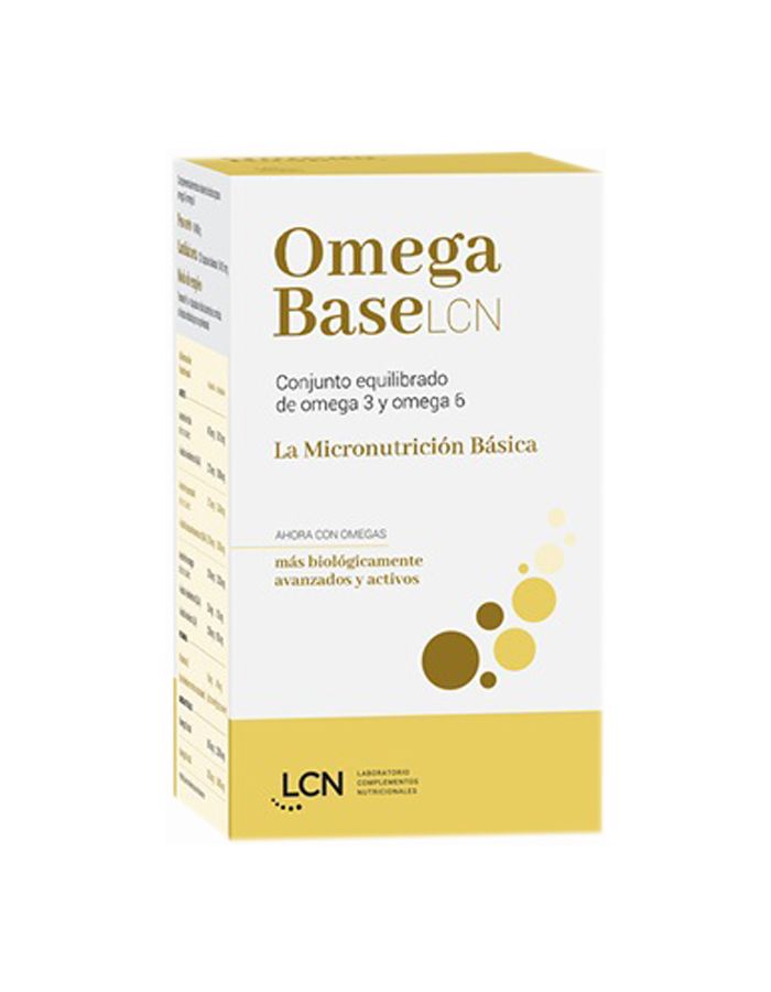 Omega Base LCN 60 Cápsulas Blandas