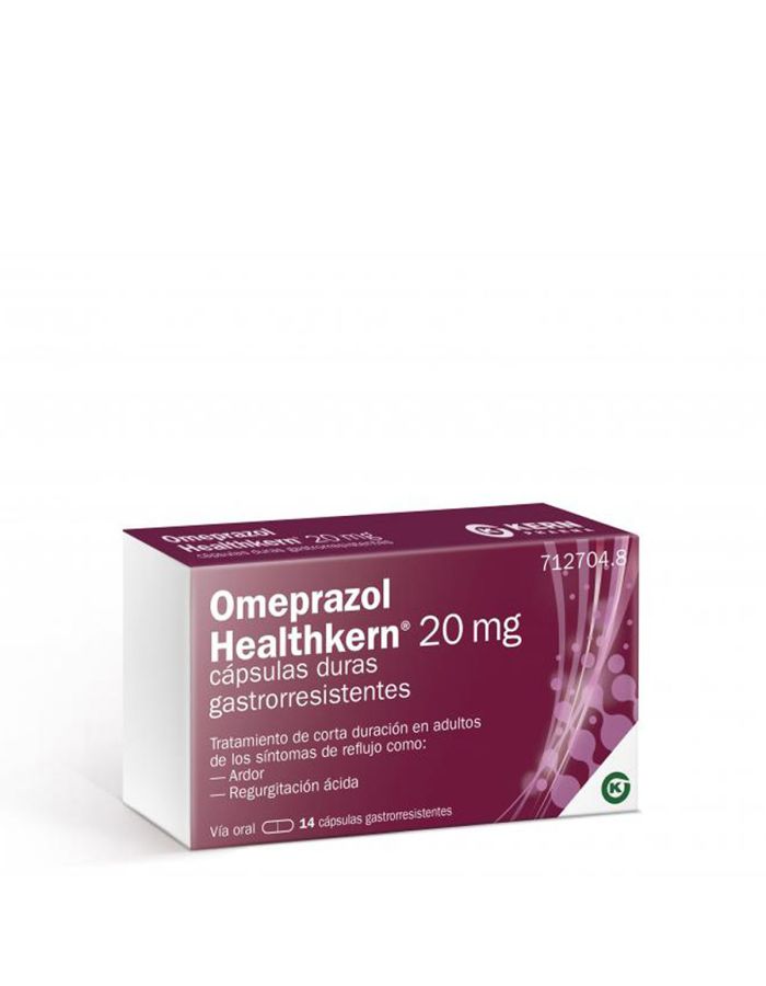 Omeprazol Healthkern 20mg 14 Cápsulas Gastrorresistentes Blister