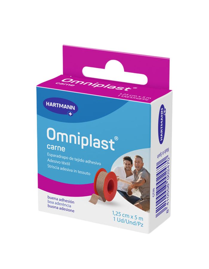 Omniplast Esparadrapo Tela Color 1,25 cm x 5 m