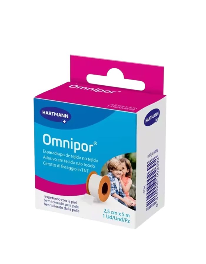 Omnipor Esparadrapo Papel 2,5 cm x 5 m
