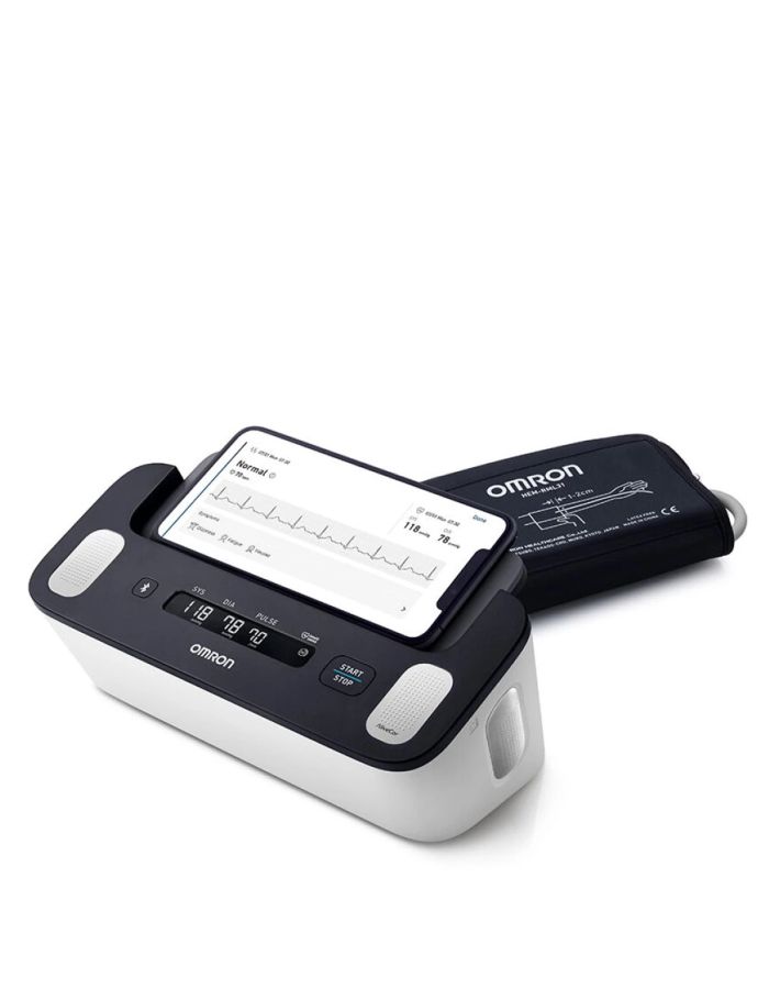 Omron Complete Tensiómetro y Electrocardiograma-1