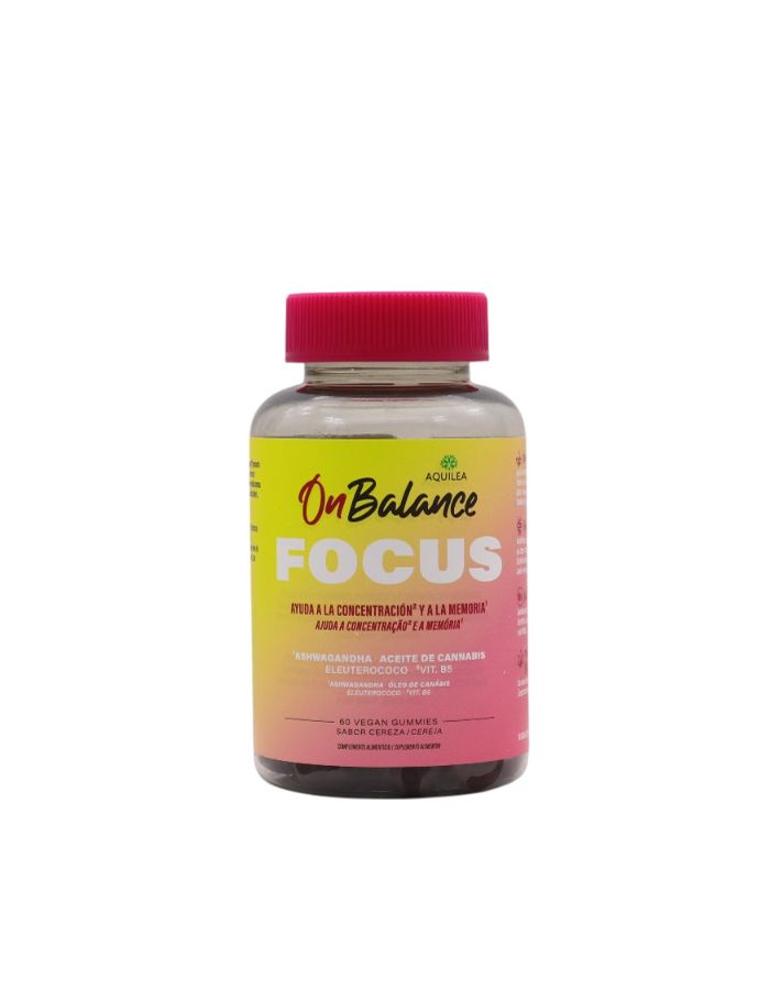 Aquilea On Balance Focus 60 Gummies Cereza