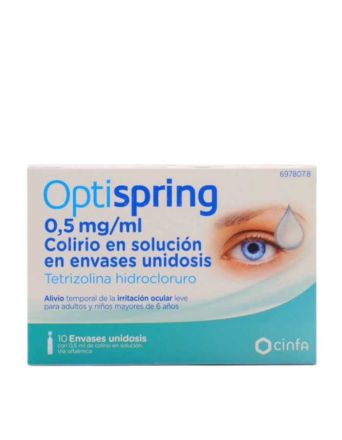 Optispring Colirio 10 Unidosis