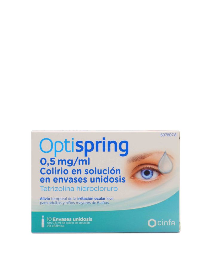 Optispring Colirio 10 Unidosis