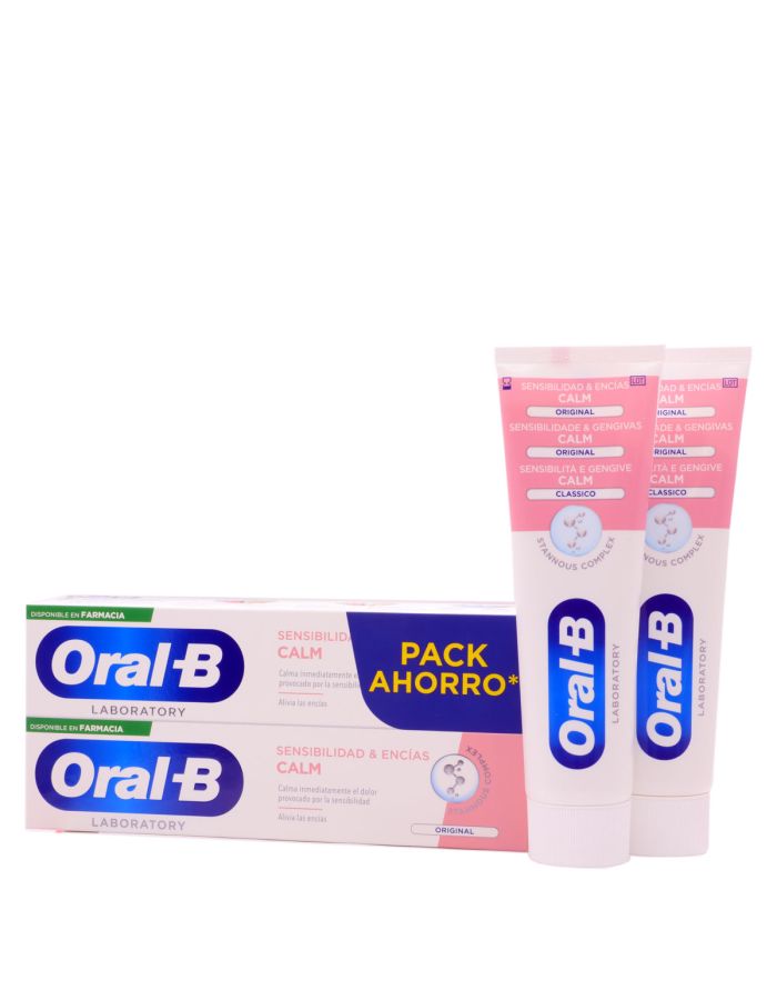 Oral B Sensibilidad y Encias Calm 100ml x 2 Duplo Pack Ahorro