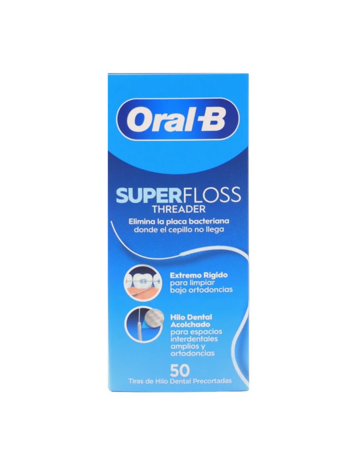 Oral B SuperFloss Hilo Dental 50 Tiras