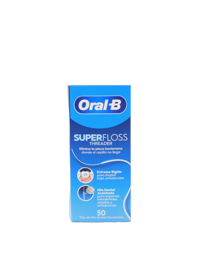 Oral B Superfloss Seda Dental 50Uds